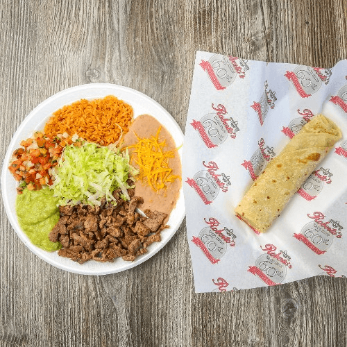 Asada Breakfast Plate.