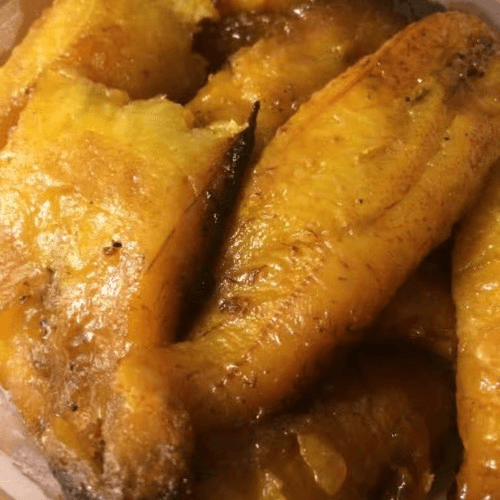 Baked Plantains (Hot Side).