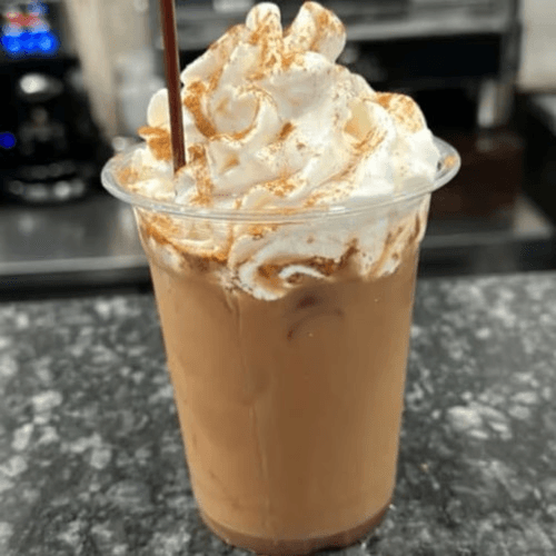 Lavender Blossom Latte.