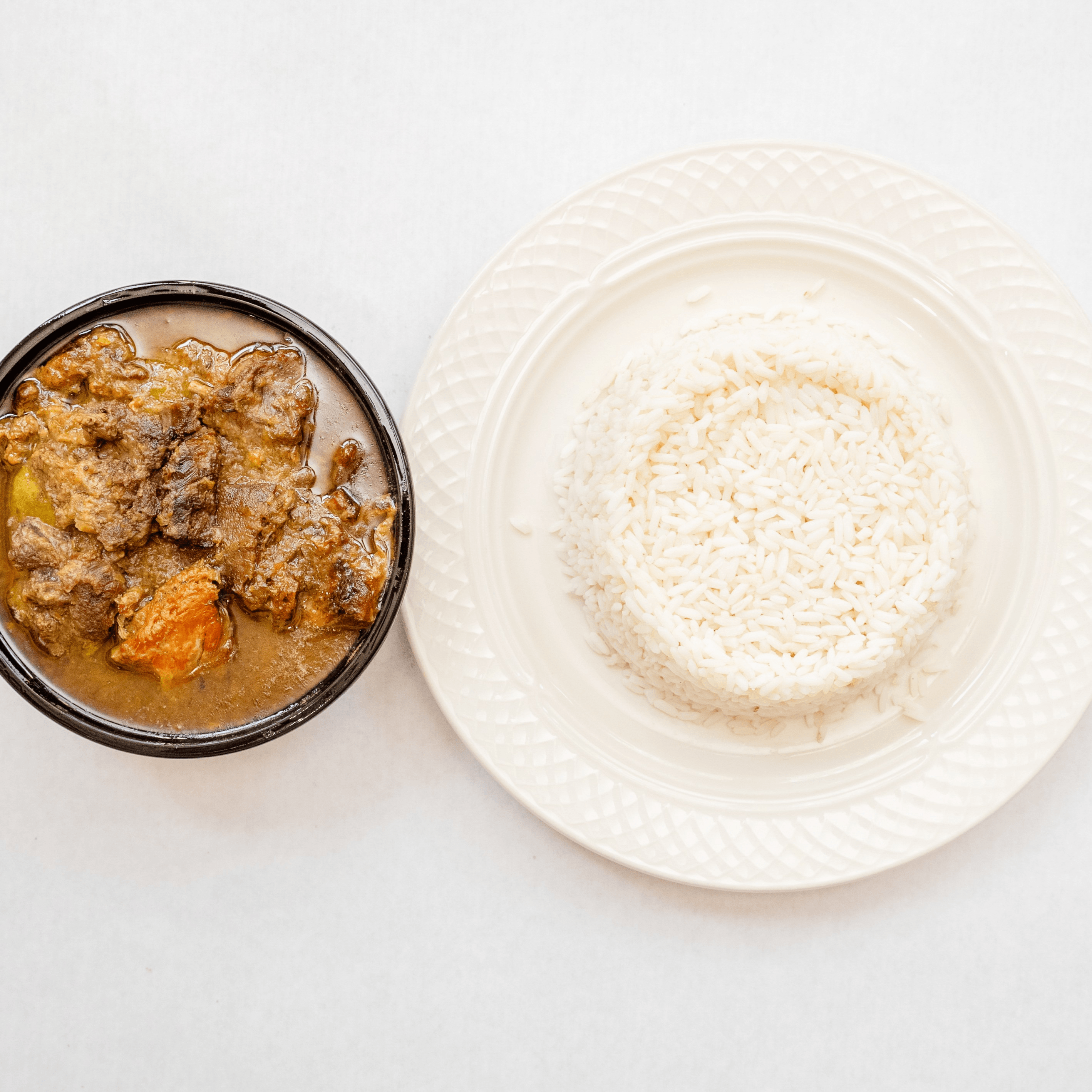 Rice with Ayamase Stew.