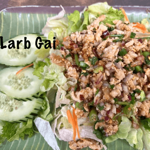 Larb Gai Salad.