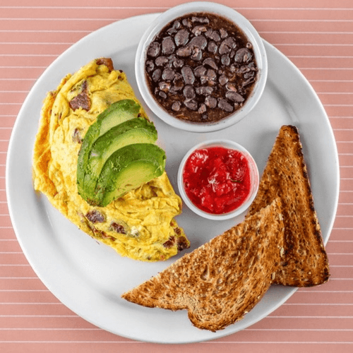 The ABC, Avocado, Bacon & Cream Cheese.