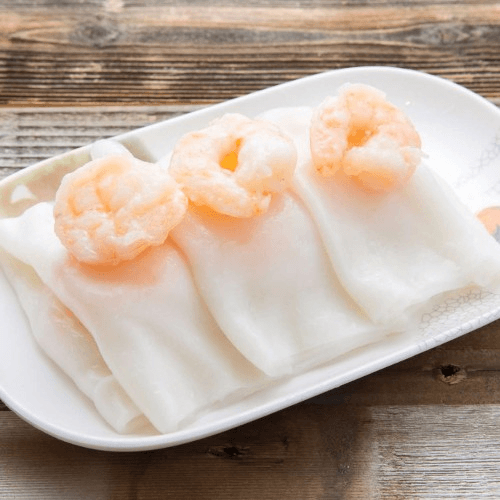 F09 Steamed Shrimp Flour Roll  鮮蝦腸粉