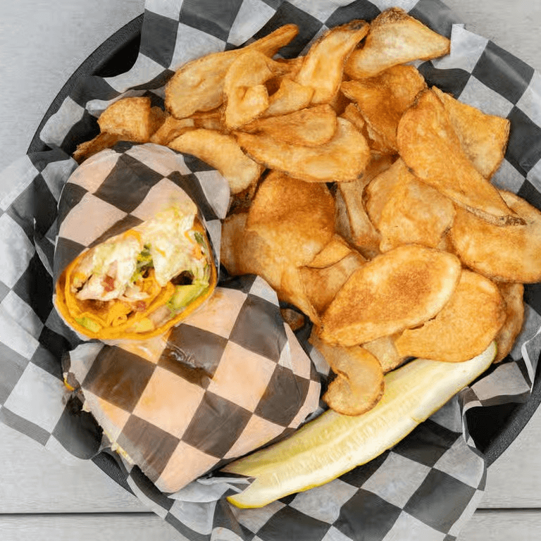 Chicken Avocado Wrap.