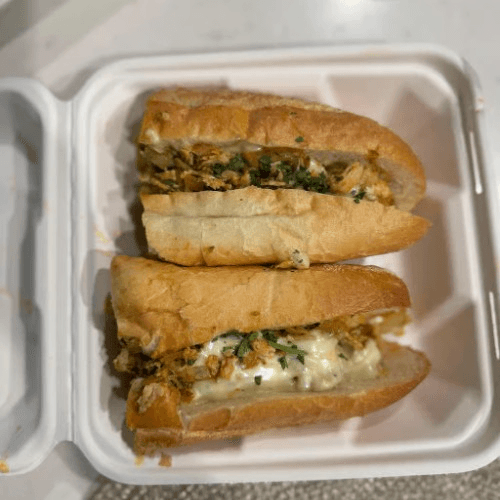 Spicy Chicken Cheesesteak.