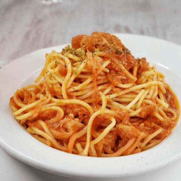 Kids Spaghetti Marinara.