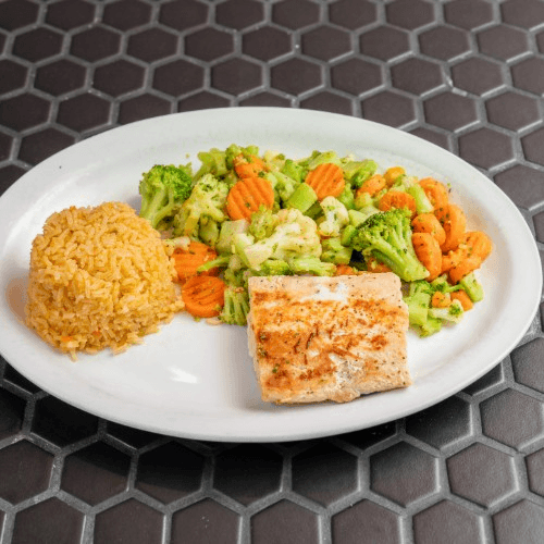 Salmon Plate.