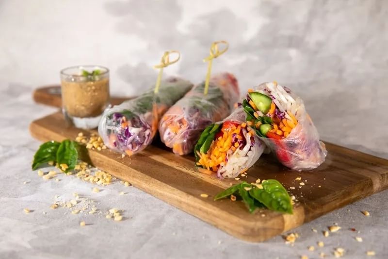 Vietnamese Spring Rolls (GF).