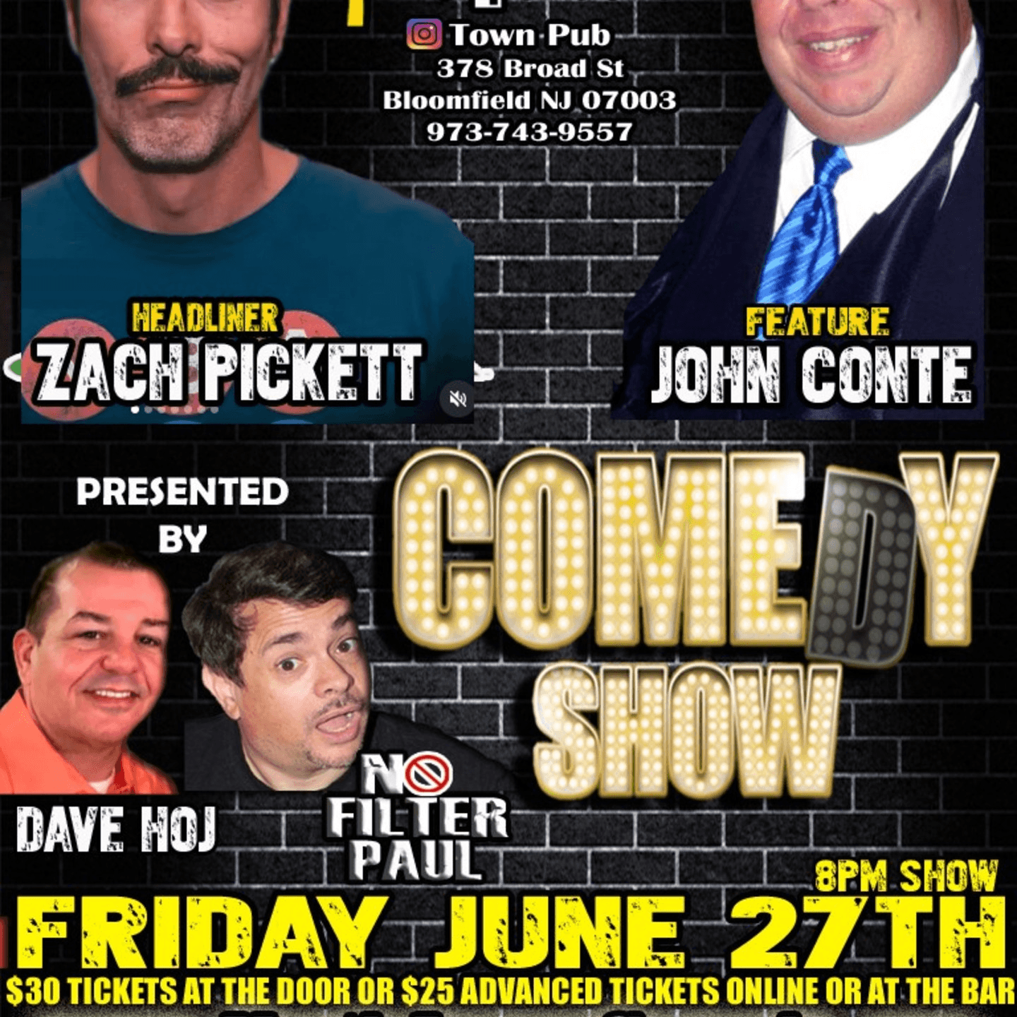 STANDUP LAUGHS @ TOWN PUB 