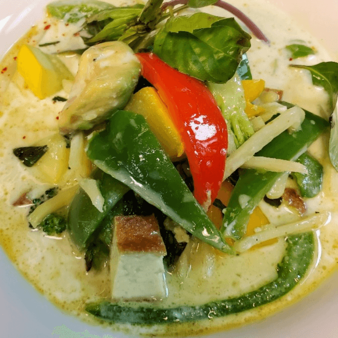 GREEN CURRY HALF PAN.