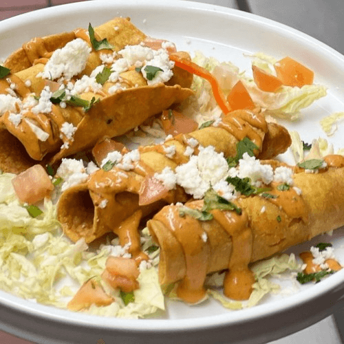 Taquitos De Camaron.