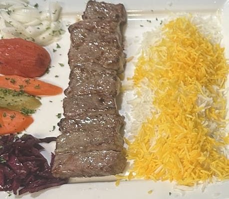 Persian Food Delivery: Kabobs, Rice, Stews