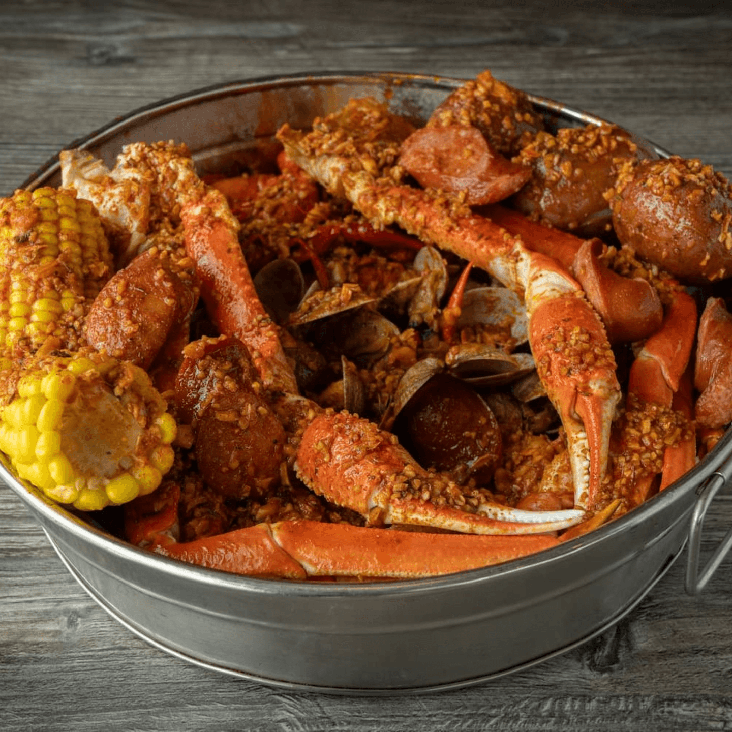 Best Seafood  Boil at the beach!