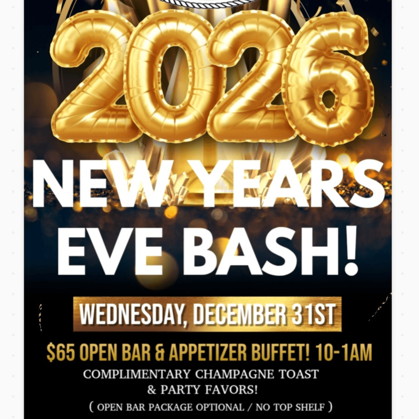 Austins Ale House NYE Bash!