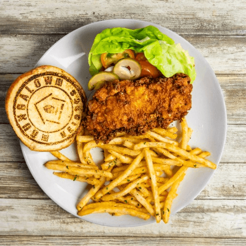 Crispy Chicken Sandwich.