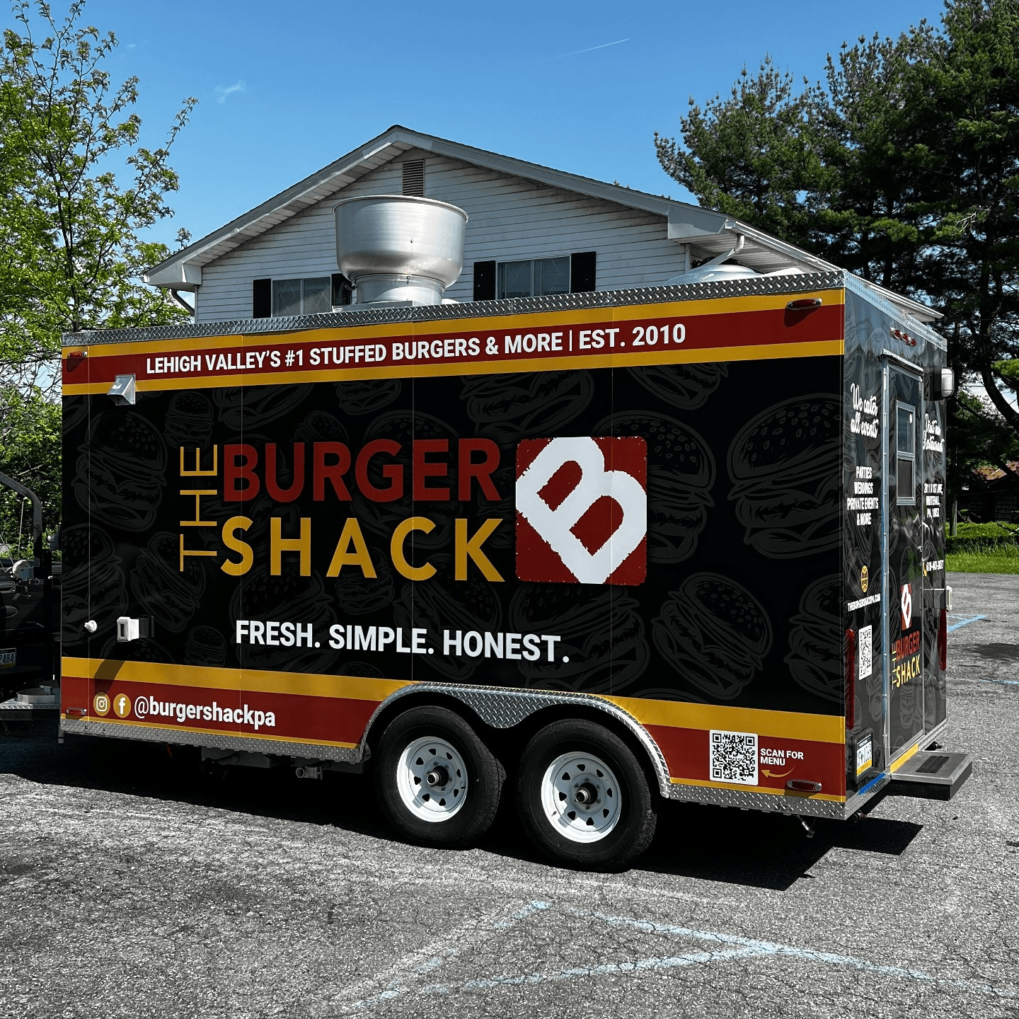 Shake Shack Food Truck Menu