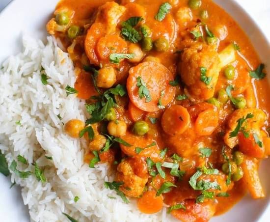 Vegetable Tikka Masala.