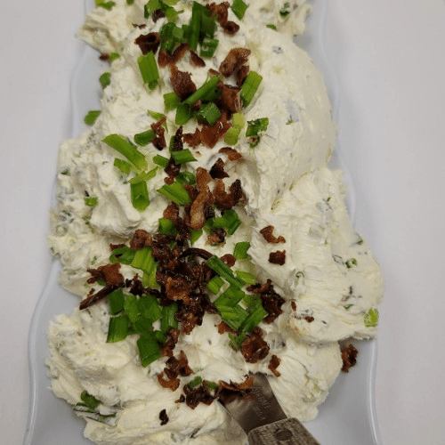 Bacon scallion cream cheese 