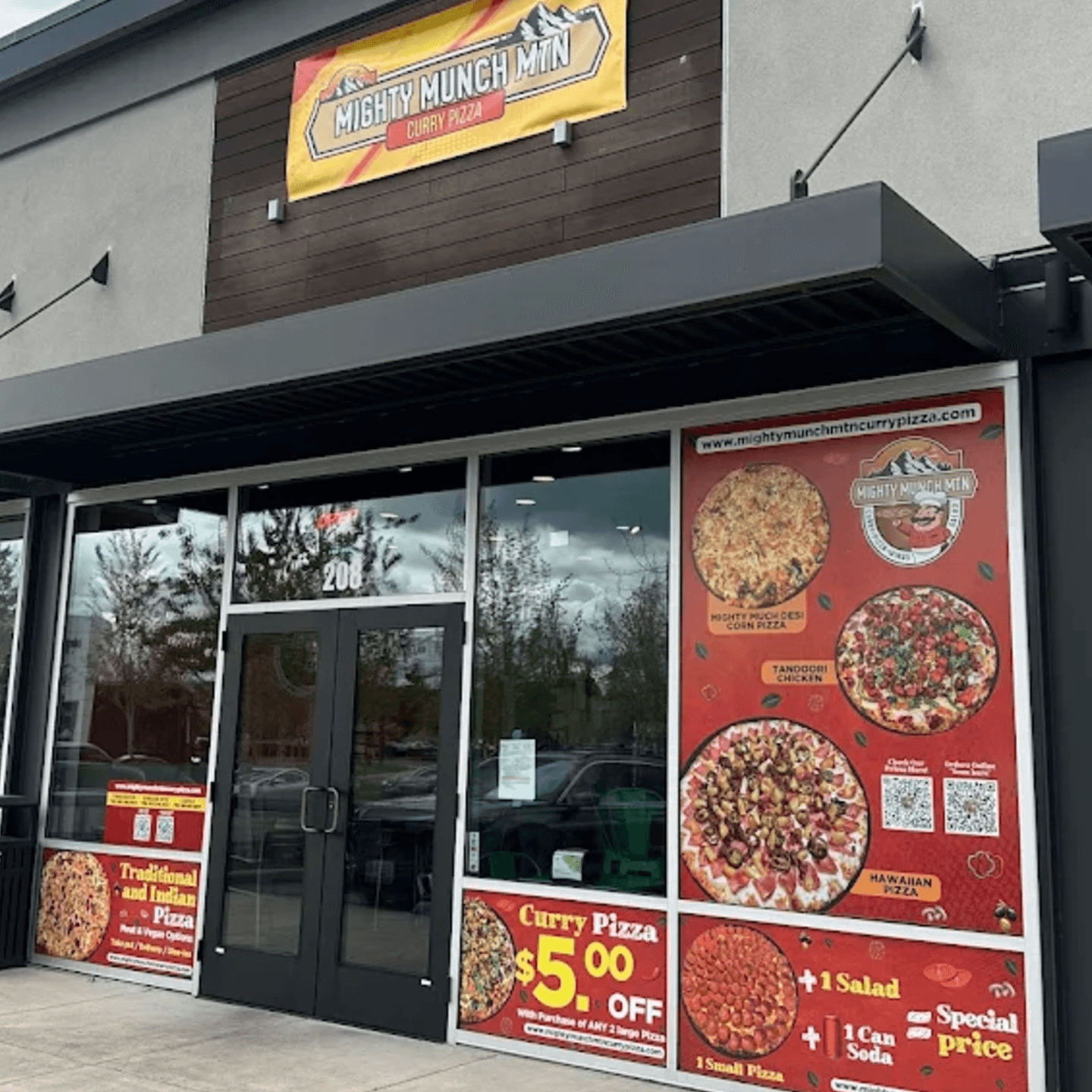 Mighty Munch Mtn Curry Pizza-Camas