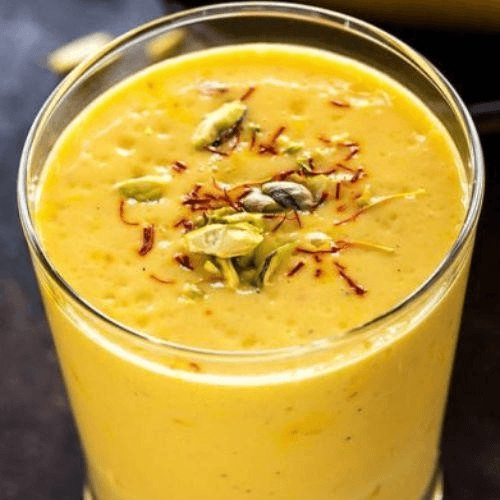 Kesari Mango Lassi.