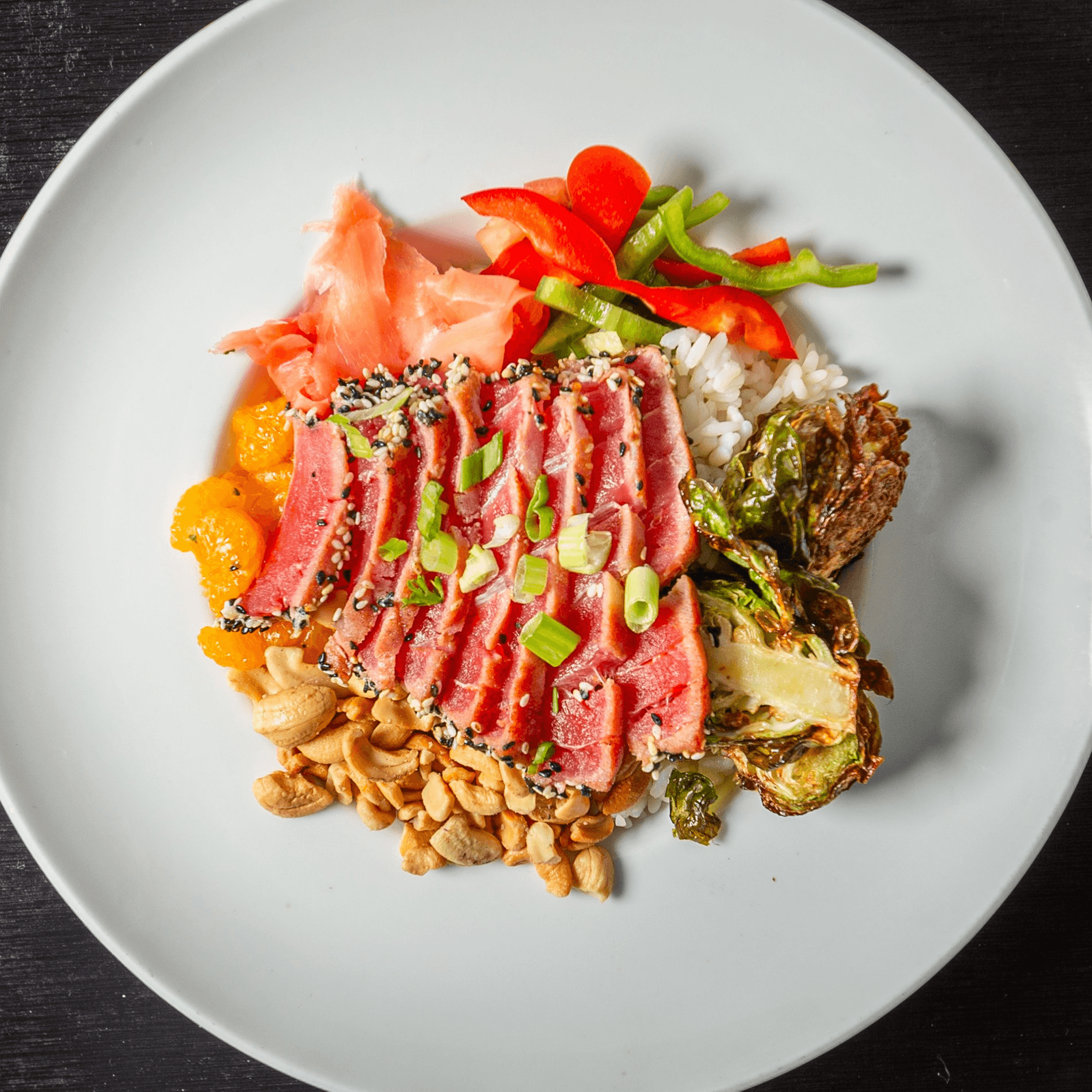 Ahi Tuna Healthy Bowl.