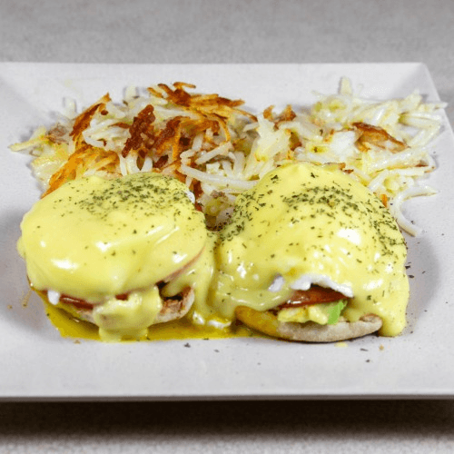 Avocado Benedict.