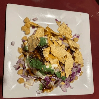 8. Samosa Chaat.