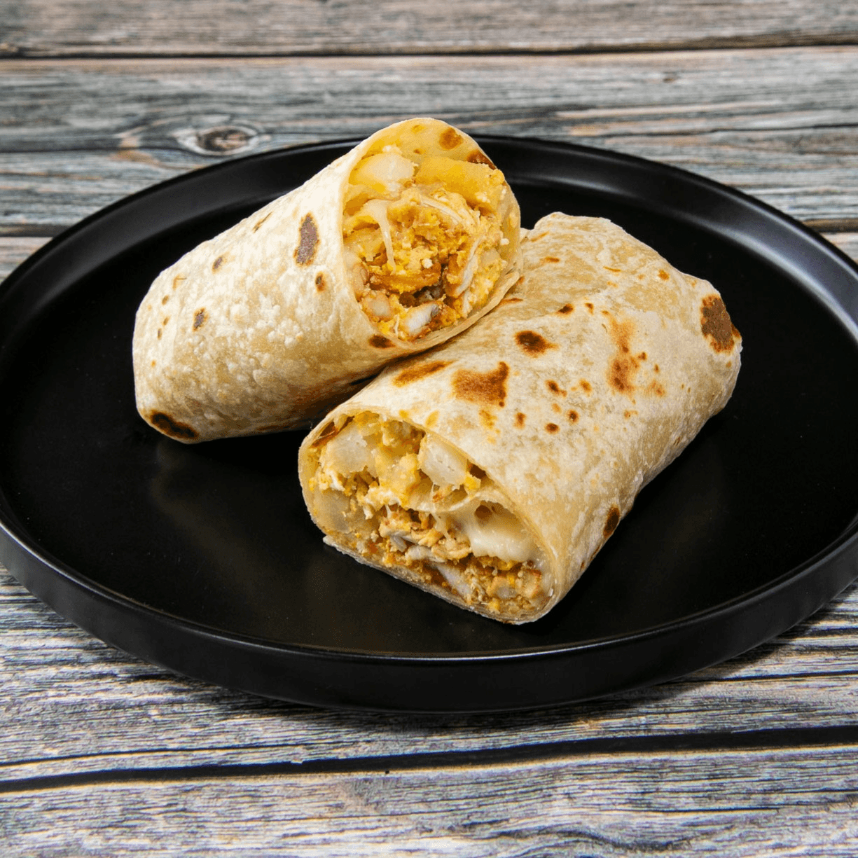 Pollo Breakfast Burrito.