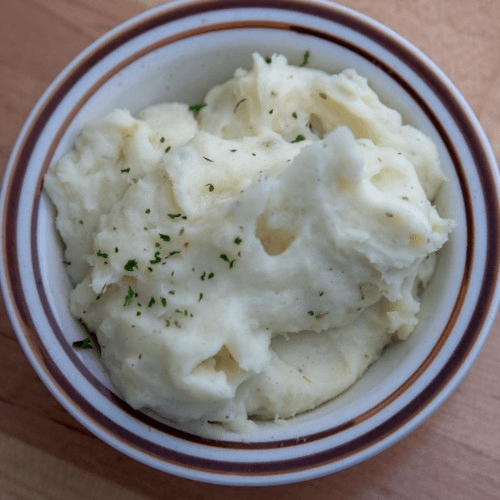 Garlic Mashed Potatoes.