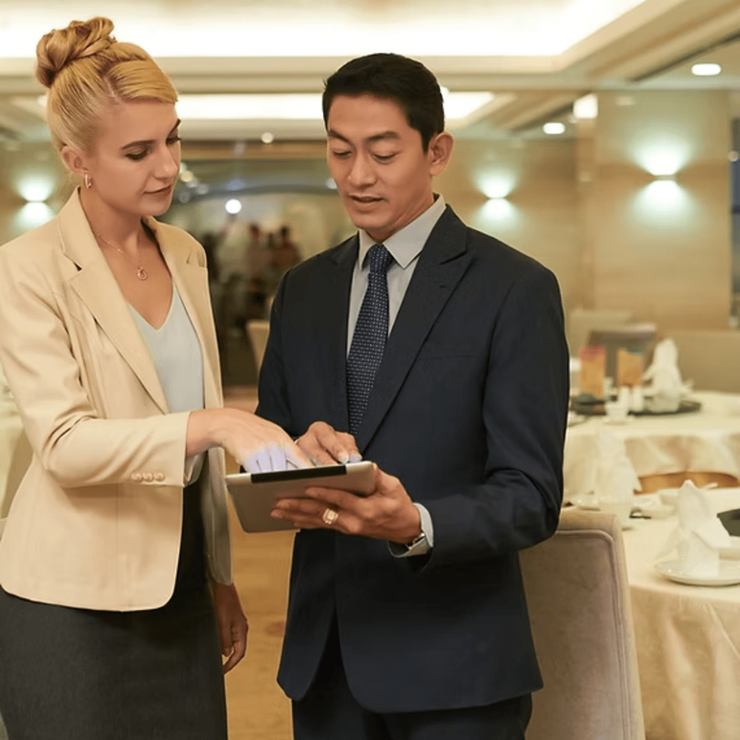 Building Events with Care