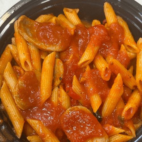 Ziti with Sausage and Roasted Peppers