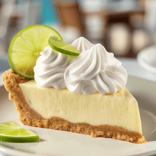 Individual Key Lime Pie.