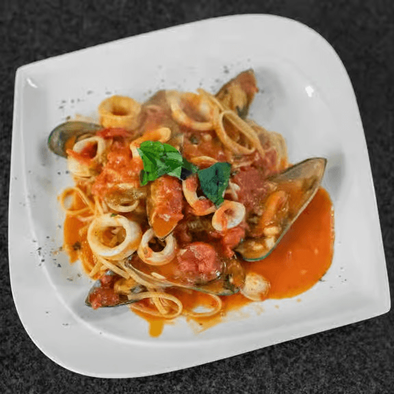 Mussels Fra Diavolo.