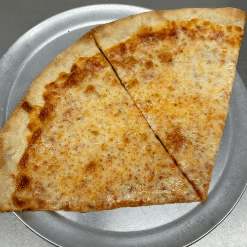 Individual Slice (Cheese) Pizza.