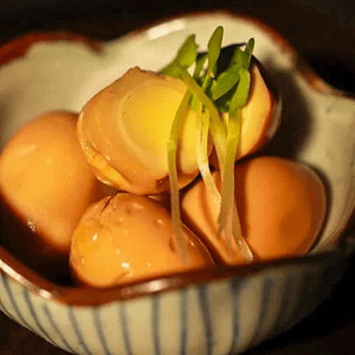 Smoked Quail Eggs　薫製うずらの卵.