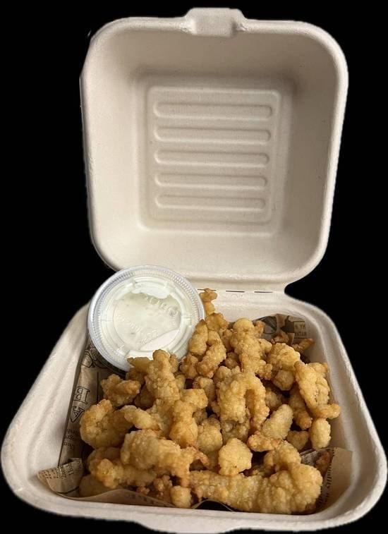 Fried Clam Strips.