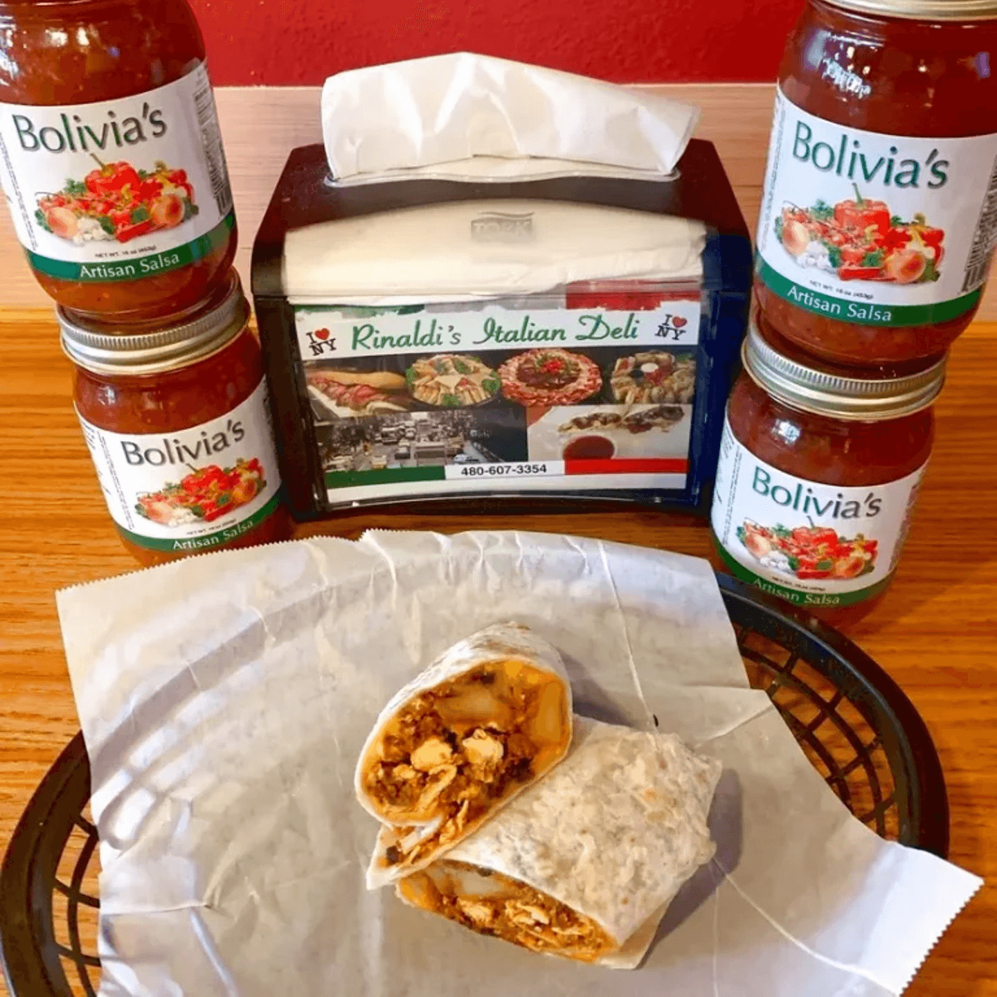 Breakfast Burrito & Scrumptious Sandwiches!