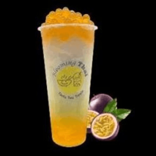 Passion Fruit Italian Soda.
