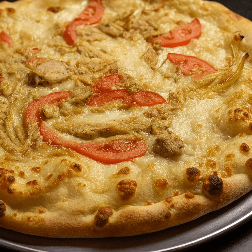 Italian Chicken Pizza.