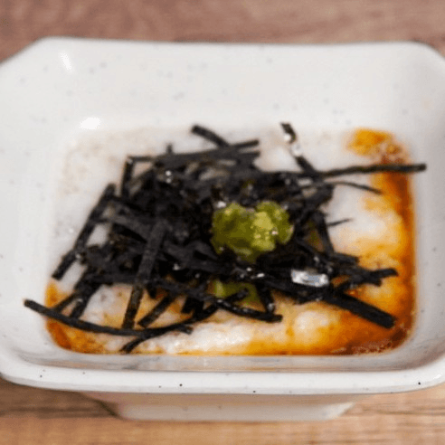 Tororo w/Chopped Wasabi とろろわさび.