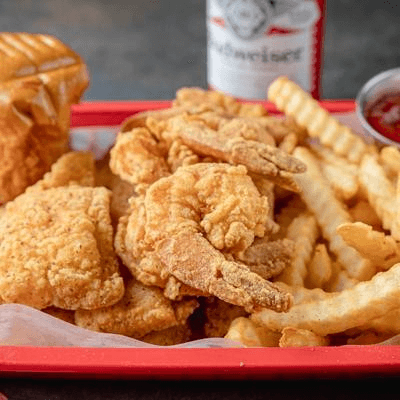 (4 PCS)  FISH, FRIES & 2 TOAST.