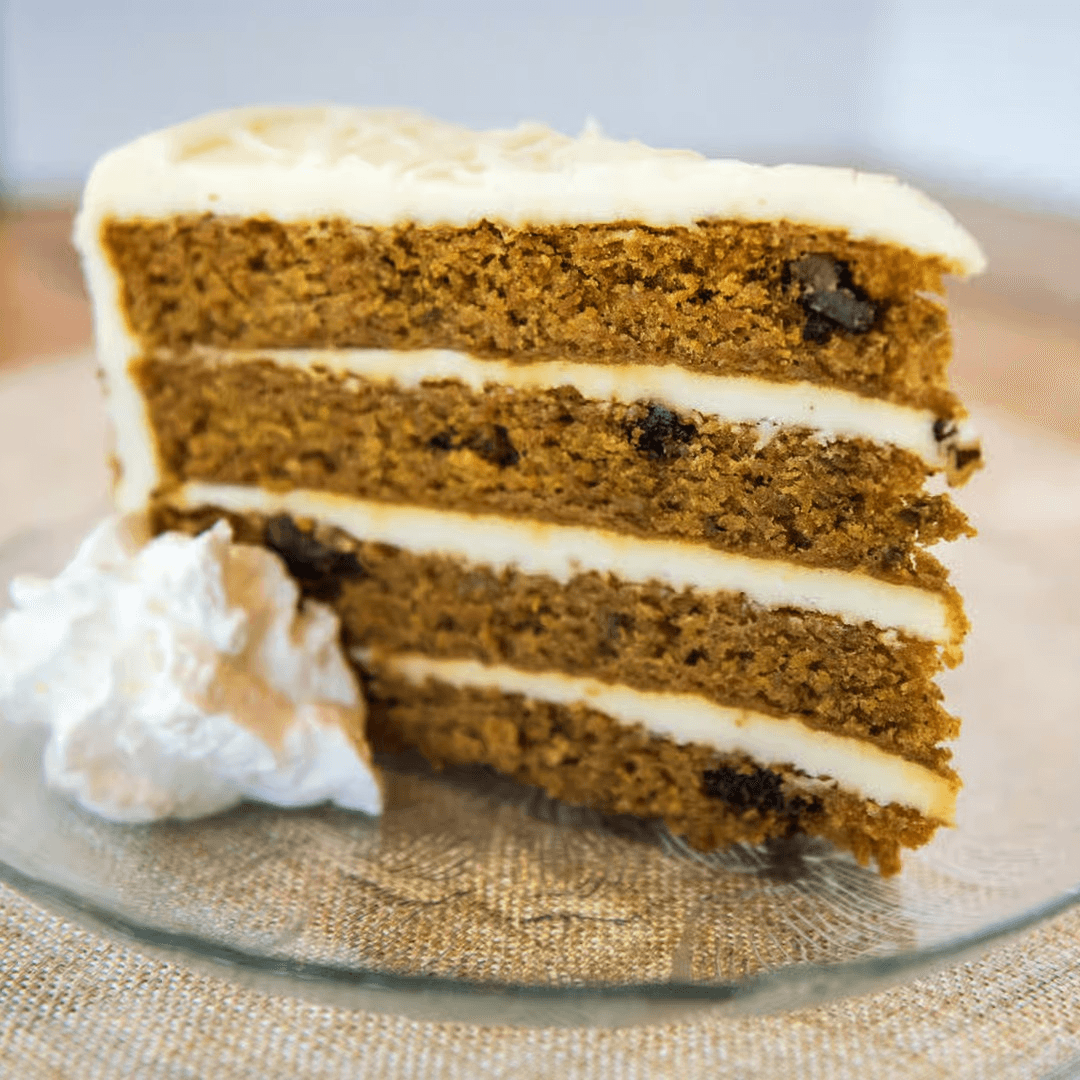 Four High Carrot Cake.