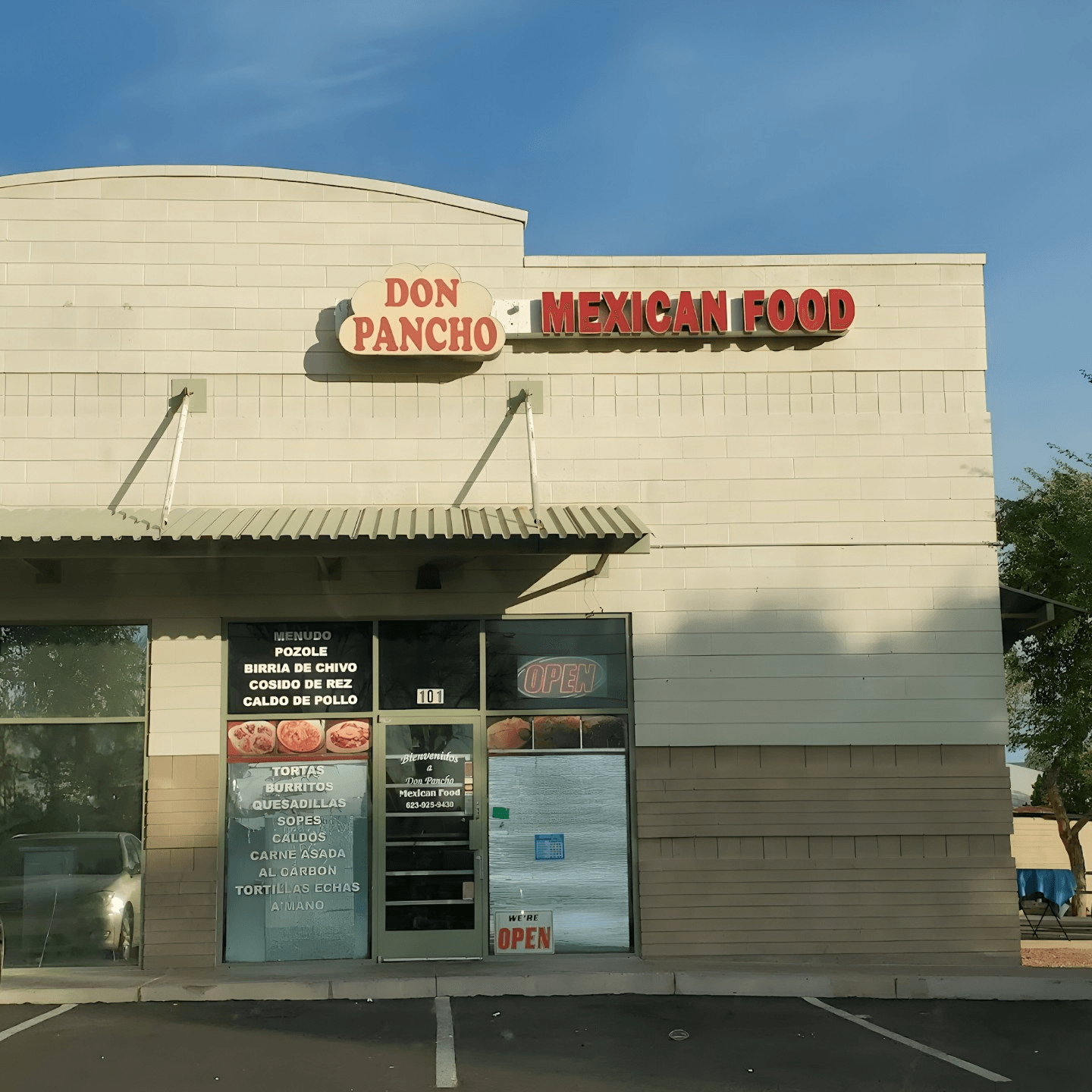 Welcome to Don Pancho Mexican Food