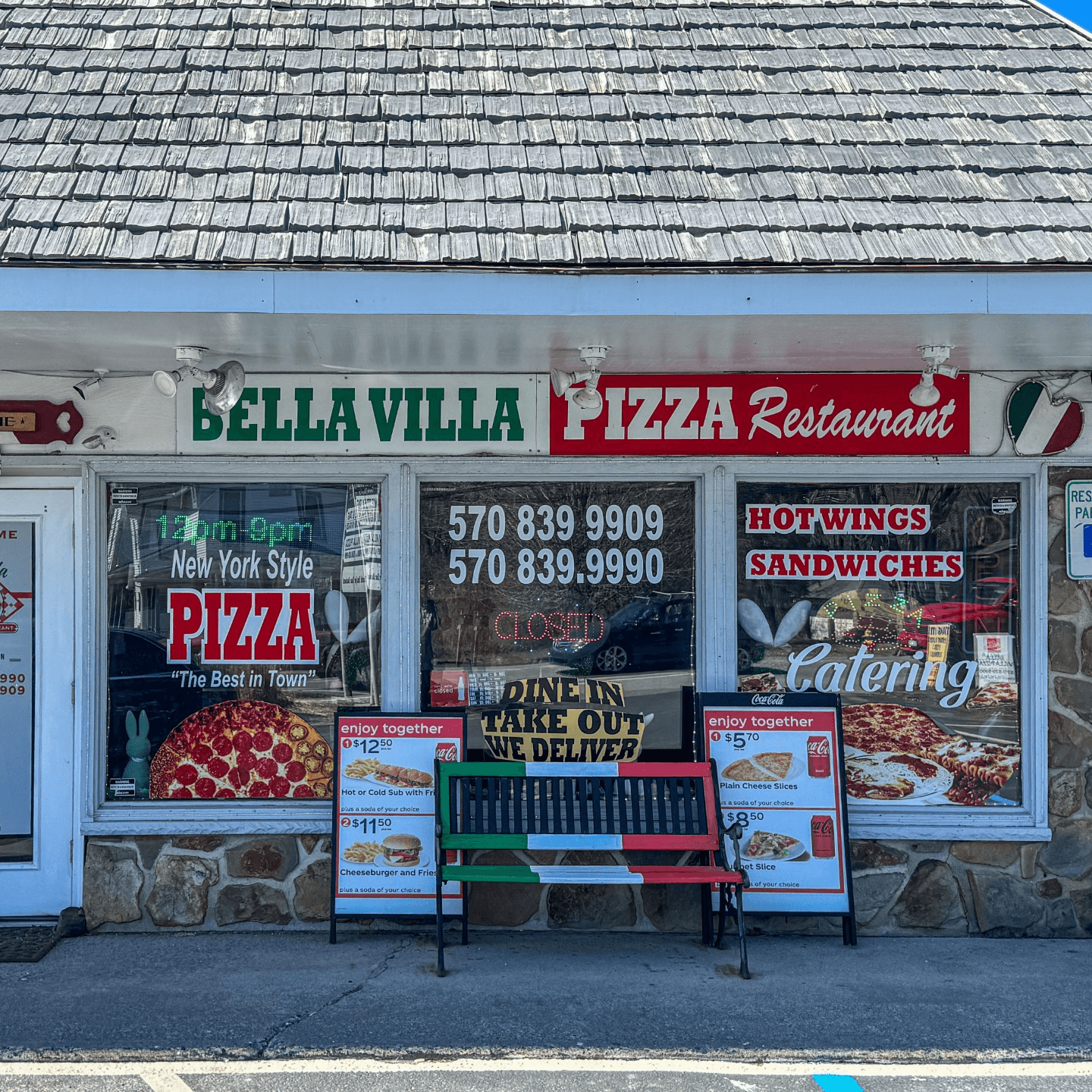 Welcome to Bella Villa Pizza & Restaurant🍕