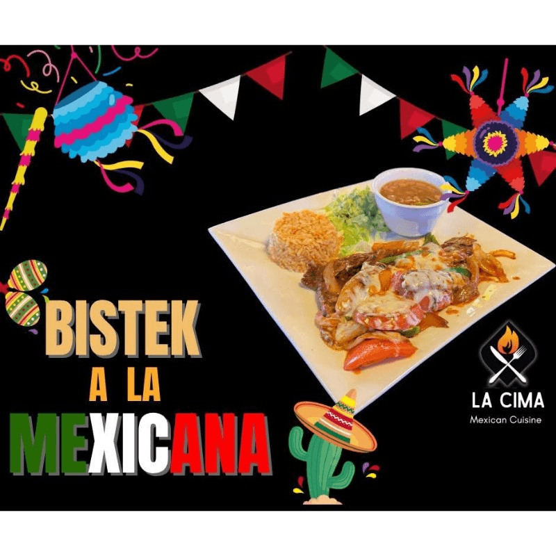 Bistek a La Mexicana.