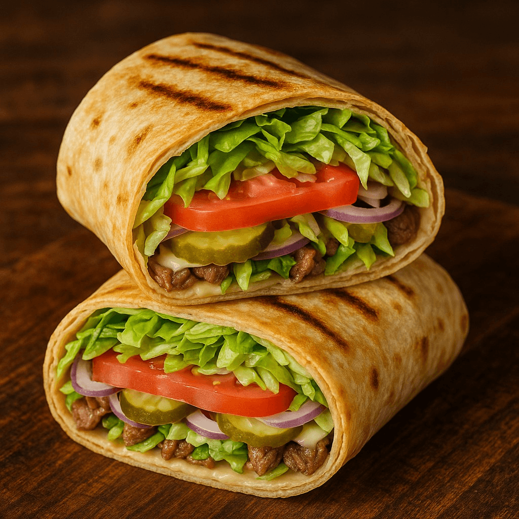Veggie Lover's Wrap.