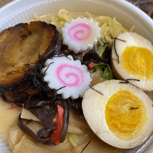 Pork Broth Tonkatsu Ramen.