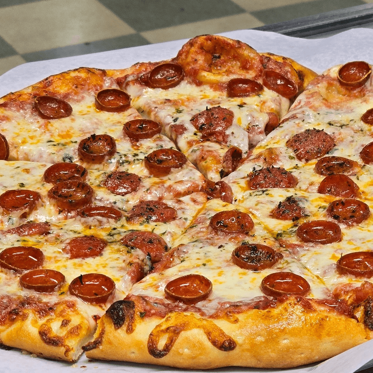 Pepperoni Pizza.