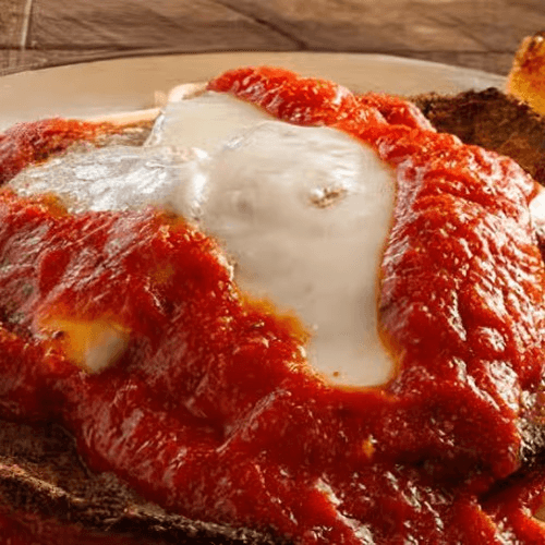 Chicken, Eggplant or Veal Parmigiana.