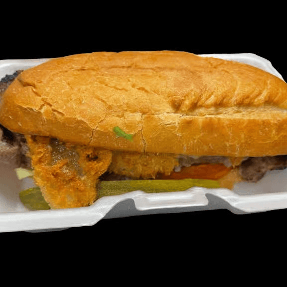 New York Steak Sandwich.